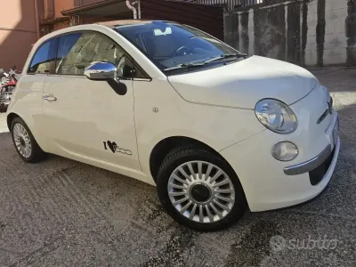 Usata Fiat 500 69 CV (50 kW) 2012 Bianco Berlina