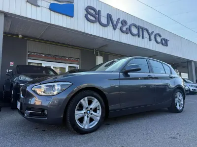 Usata BMW 118 Sport Line 143 CV (105 kW) 2012 Grigio Utilitaria
