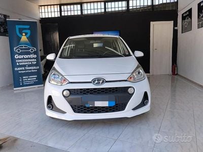 Usata Hyundai i10 Comfort 68 CV (50 kW) 2018 Bianco Utilitaria