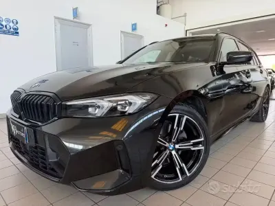 Usata BMW 320e M Sport 190 CV (139 kW) 2022 Nero Station wagon