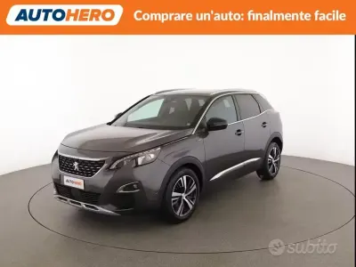 Usata Peugeot 3008 131 CV (96 kW) 2018 Grigio SUV
