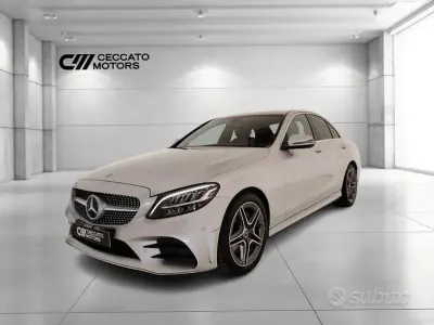 Usata Mercedes C200 Premium 160 CV (117 kW) 2018 Grigio Berlina