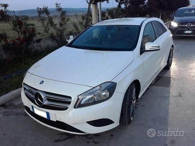 Usata Mercedes A180 109 CV (80 kW) 2013 Bianco Berlina