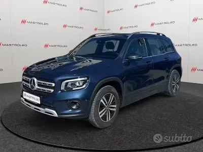 Begagnad Mercedes GLB200 Business 150 HK (110 kW) 2021 Blå SUV