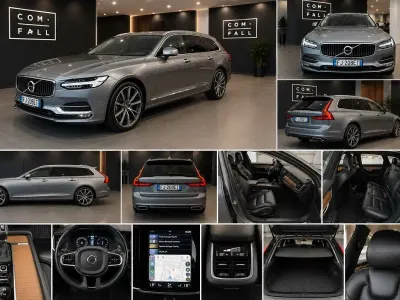 Usata Volvo V90 Inscription 190 CV (139 kW) 2017 Grigio Station wagon