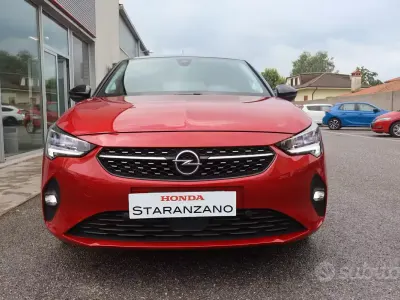 Usata Opel Corsa Elegance 102 CV (75 kW) 2021 Rosso Utilitaria