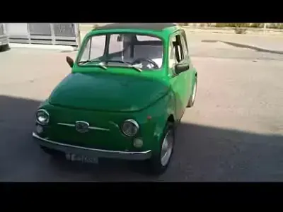 Usata Fiat 500 Collezione 18 CV (13 kW) 1970 Verde Utilitaria