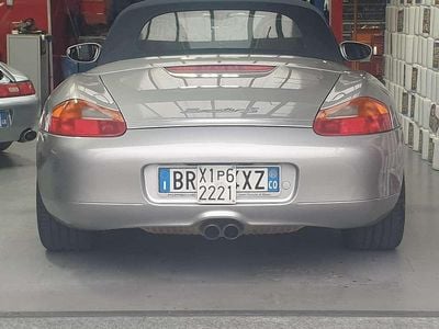 Usata Porsche Boxster 252 CV (185 kW) 2001 Argento Cabrio