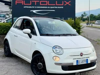 Usata Fiat 500 Lounge 69 CV (50 kW) 2015 Bianco Berlina