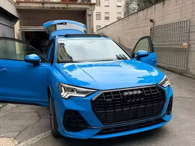 Usata Audi Q3 245 CV (180 kW) 2020 Blu SUV