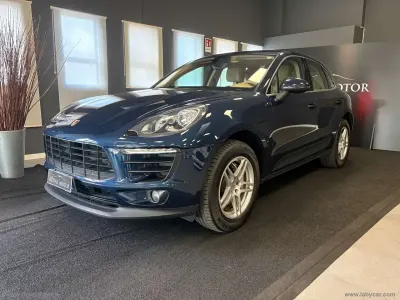 Usata Porsche Macan 250 CV (183 kW) 2016 Blu/azzurro SUV