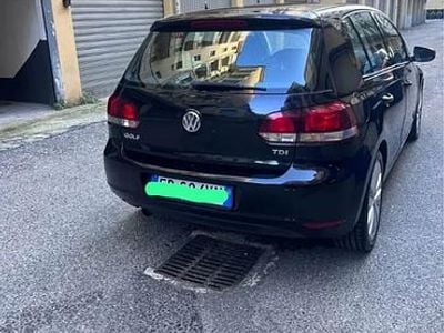 Usata VW Golf VI 105 CV (77 kW) 2010 Nero Utilitaria