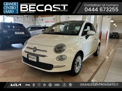 Usata Fiat 500 Dolcevita 69 CV (50 kW) 2022 Bianco pastello Utilitaria