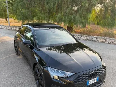 Usata Audi A3 Black Edition 116 CV (85 kW) 2021 Nero Berlina