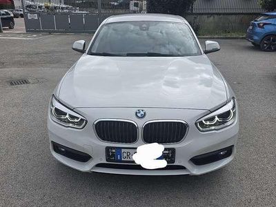 Usata BMW 120 Advantage 190 CV (139 kW) 2017 Bianco Utilitaria