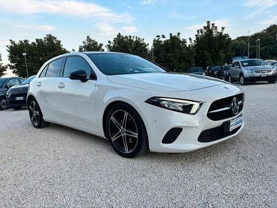 Usata Mercedes A180 Premium 116 CV (85 kW) 2021 Bianco Berlina