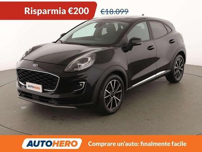 Usata Ford Puma Titanium 125 CV (91 kW) 2022 Nero SUV