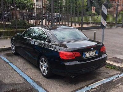 Usata BMW 320 Cabriolet 2010 Nero Cabrio