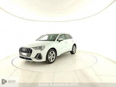 Usata Audi Q3 S-Line 150 CV (110 kW) 2024 Bianco SUV