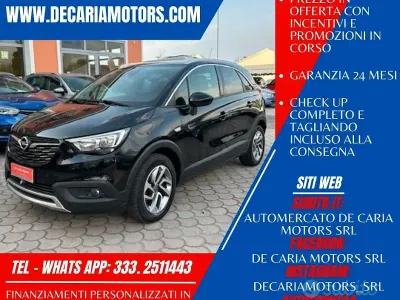 Usata Opel Crossland X 120 CV (88 kW) 2019 Blu SUV