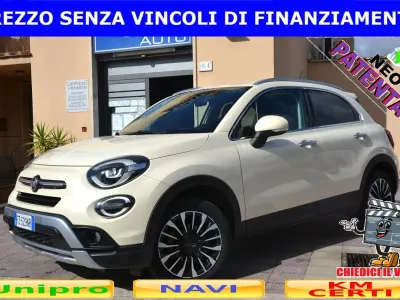 Usata Fiat 500X Cross 120 CV (88 kW) 2019 Bianco SUV
