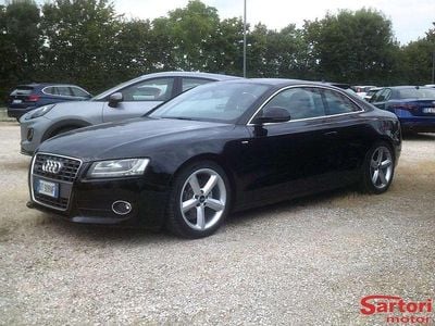 Usata Audi A5 S-Line 170 CV (125 kW) 2008 Nero Coupé