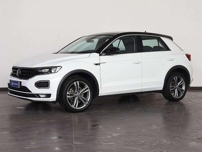 Usata VW T-Roc Advance 150 CV (110 kW) 2021 Pure white nero SUV