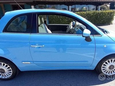 Usata Fiat 500 84 CV (61 kW) 2010 Blu Utilitaria