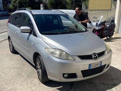 Begagnad Mazda 5 Style 116 HK (85 kW) 2006 Silver Minibuss