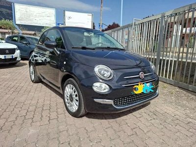 Usata Fiat 500C Lounge 69 CV (50 kW) 2016 Blu/azzurro Cabrio