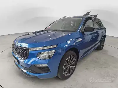 Nouvelle Skoda Kamiq 116 ch (85 kW) 2026 Bleue SUV