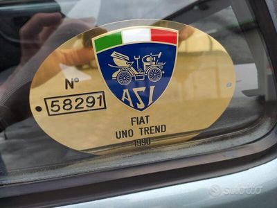 usata Fiat Uno Uno5p 1.0 Trend targa ORO ASI