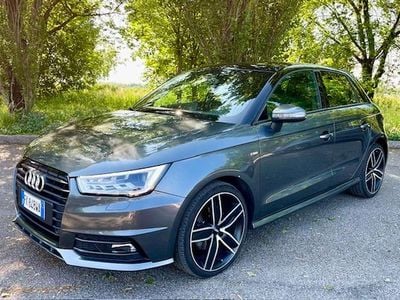 Usata Audi A1 Sportback S-Line 116 CV (85 kW) 2017 Grigio daytona perla Utilitaria