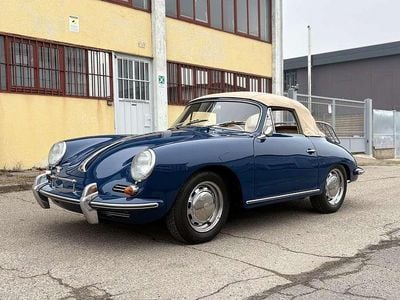 Usata Porsche 356 95 CV (69 kW) 1965 Blu bali Cabrio