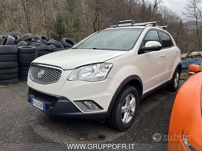 Usata Ssangyong (KGM) Korando 149 CV (109 kW) 2013 Bianco SUV