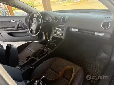 Usata Audi A3 140 CV (102 kW) 2005 Nero Utilitaria