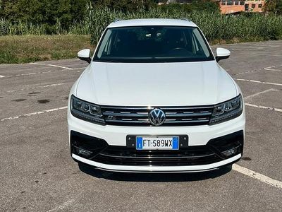 Używany VW Tiguan R-line 150 KM (110 kW) 2019 Biały SUV