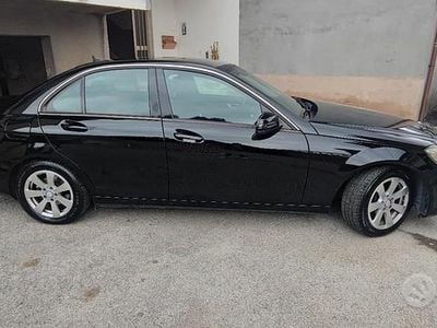 Usata Mercedes C200 136 CV (100 kW) 2011 Nero Berlina