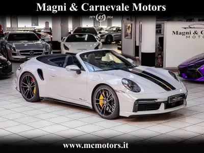 Usata Porsche 911 Turbo S Cabriolet 650 CV (478 kW) 2022 Gesso Cabrio