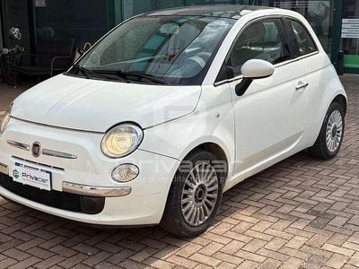 Usata Fiat 500 75 CV (55 kW) 2009 Bianco Cabrio