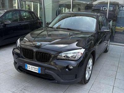 Usata BMW X1 Sport Line 150 CV (110 kW) 2013 Nero SUV