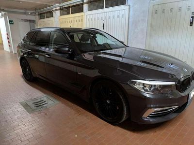 Usata BMW 520 Luxury Line 190 CV (139 kW) 2017 Nero Station wagon