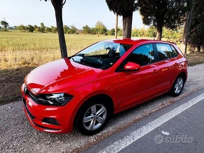 Usata VW Polo Comfortline 65 CV (47 kW) 2017 Rosso Berlina