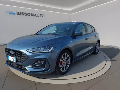 Usata Ford Focus ST-Line 125 CV (91 kW) 2024 Chrome blue Berlina