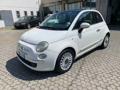 Begagnad Fiat 500 Sport 69 HK (50 kW) 2009 Vit Cab