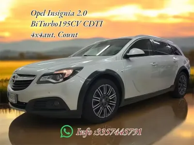 Usata Opel Insignia Country Tourer 194 CV (142 kW) 2015 Argento Station wagon