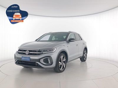 Usata VW T-Roc R-line 150 CV (110 kW) 2023 Nero SUV