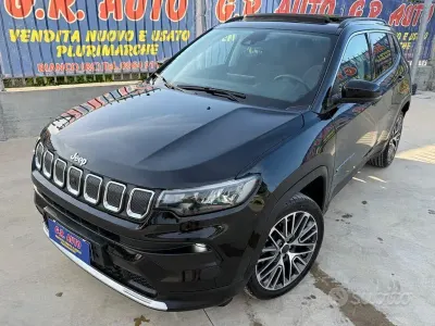 Usata Jeep Compass Limited 131 CV (96 kW) 2022 Nero SUV