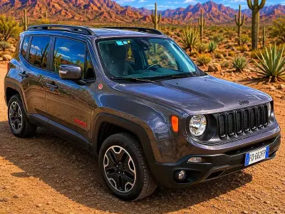 Usata Jeep Renegade Trailhawk 170 CV (125 kW) 2016 Grigio SUV