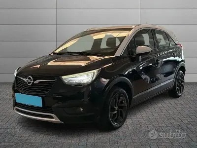 Usata Opel Crossland X S 102 CV (75 kW) 2020 Nero SUV